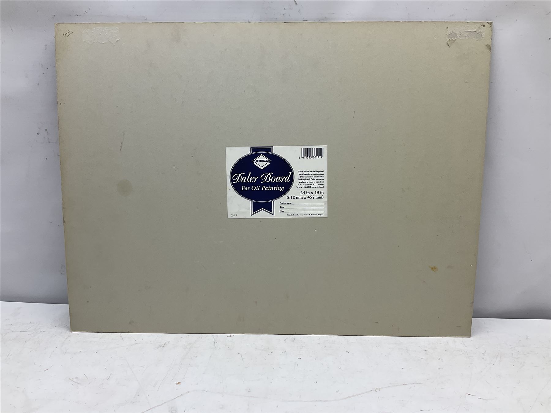 Robert Nixon (British 1955-): 'Collins Builders and Decorators' Van, oil on board signed 46cm x 61cm (unframed)  