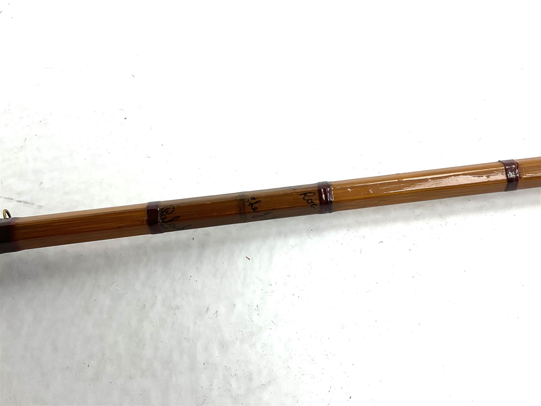 Hardy Bros Ltd Alnwick, 'The JJ Hardy Triumph' two piece palakona fly fishing rod