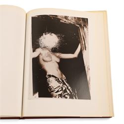Two books by photographer David Bailey (British 1938-), to include signed first edition 'Nudes 1981-1984' hardback and 'Imagine - a Book for Band Aid' paperback; together with 'Bailey's Box of Postcards - National Portrait Gallery'