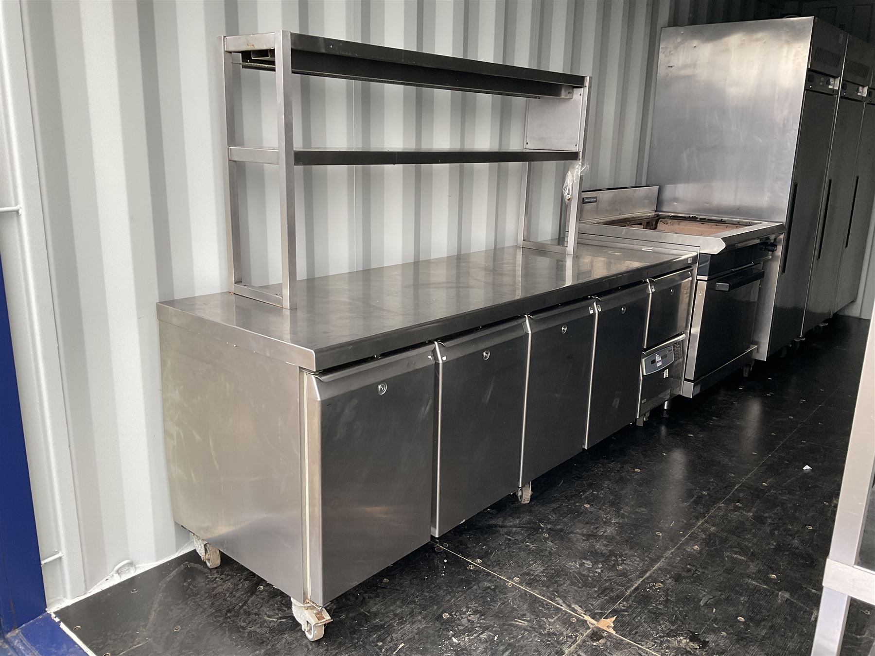 Caravell Friulinox Stainless commercial five door refrigerated serving unit - THIS LOT IS TO BE COLLECTED BY APPOINTMENT FROM DUGGLEBY STORAGE, GREAT HILL, EASTFIELD, SCARBOROUGH, YO11 3TX