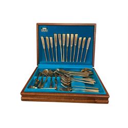 Viners Eurasco bronze cased canteen of cutlery