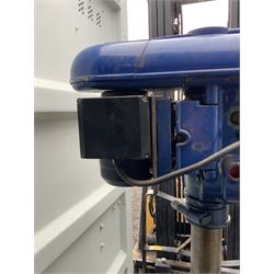 F. O’Brian & Co. Ltd - ‘Fobco 7/8’ large floor standing pillar drill, adjustable spindle speeds, with engineers vice attachment  - THIS LOT IS TO BE COLLECTED BY APPOINTMENT FROM DUGGLEBY STORAGE, GREAT HILL, EASTFIELD, SCARBOROUGH, YO11 3TX