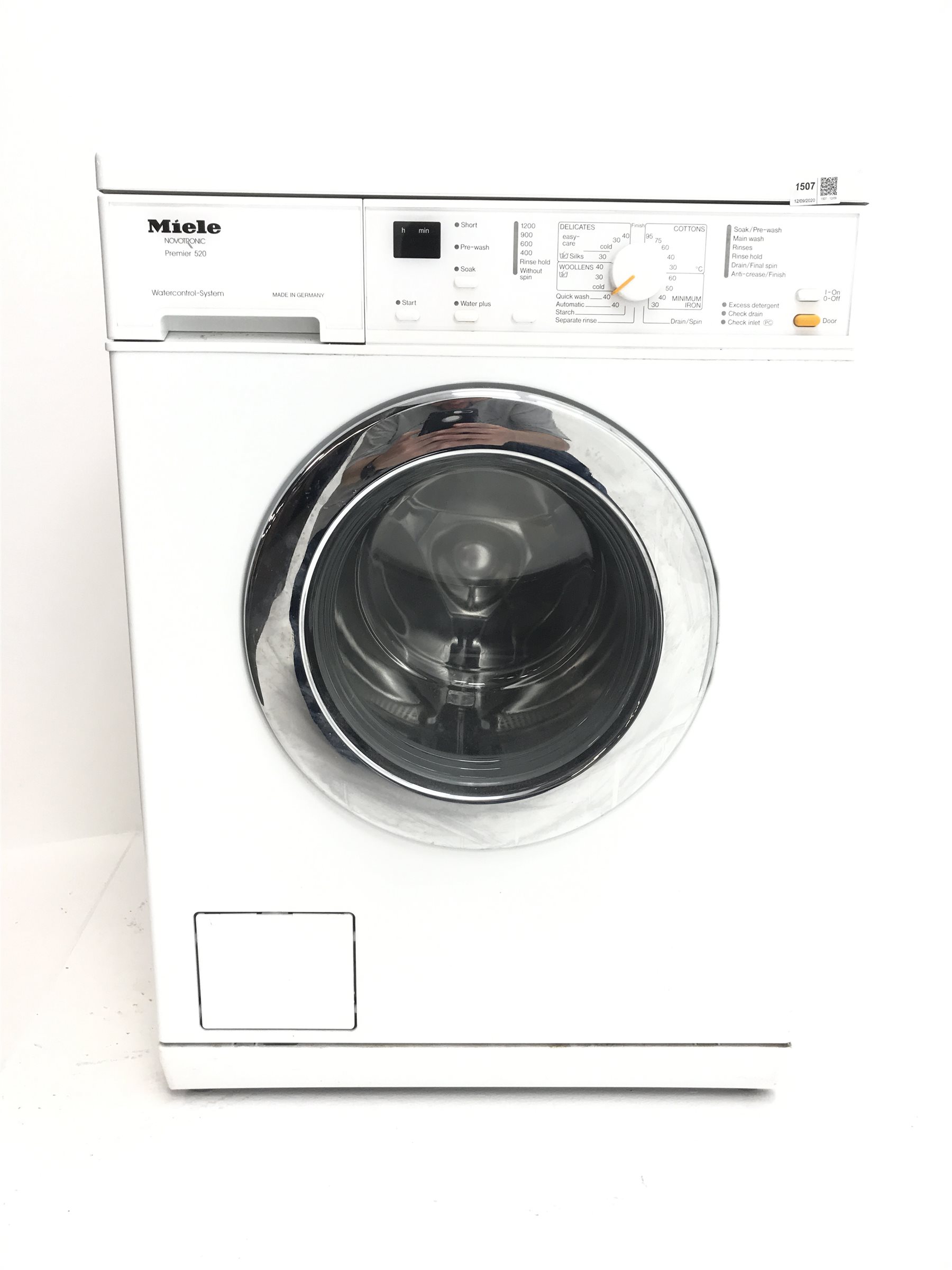 Miele Novotronic Premier 250 washing machine , W60cm, H85cm, D60cm