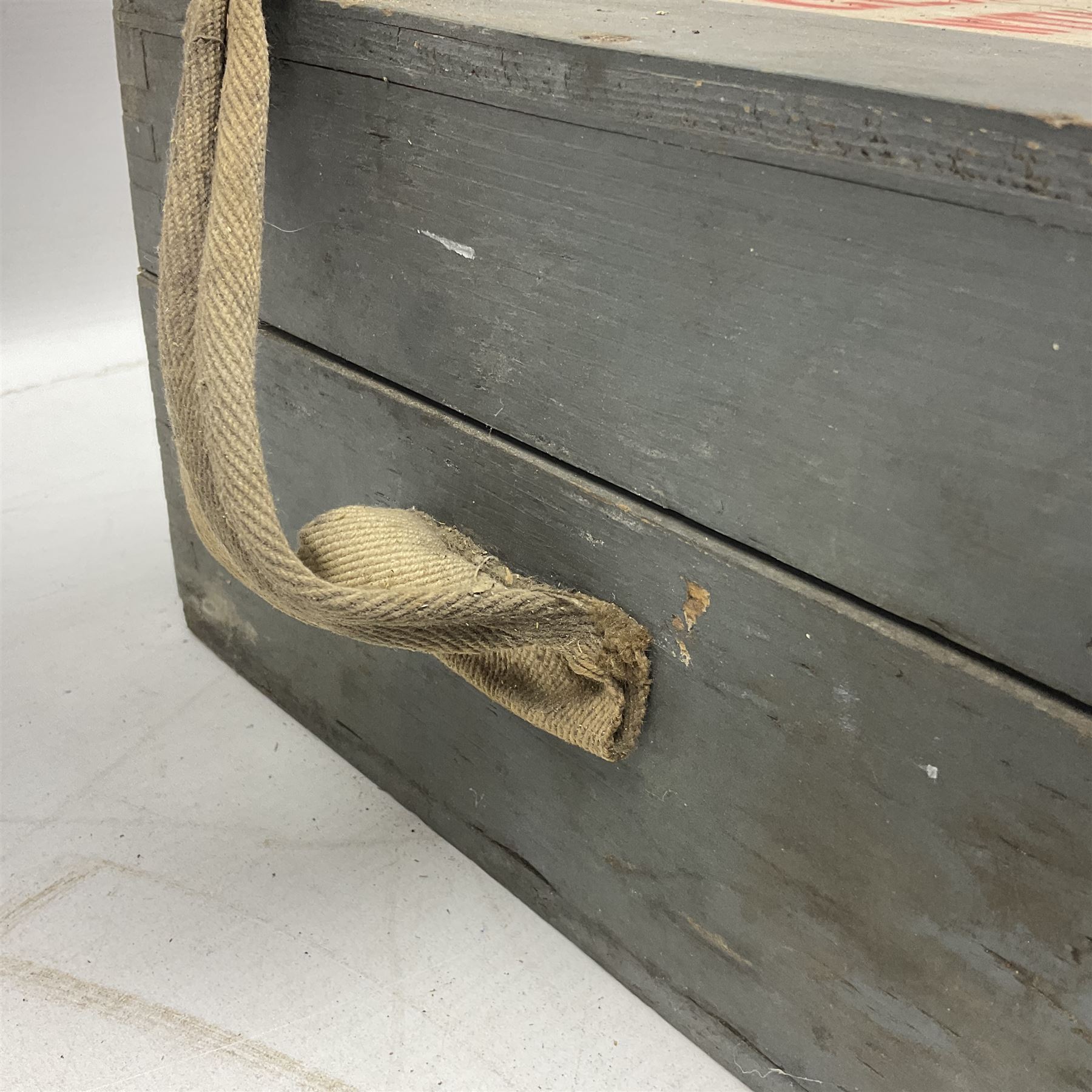  WWII period Type P10 aircraft compass, 16.5cm diameter brass rim marked “Type P10” and “No 1130B”, spring mounted onto brass base with Air Ministry plate marked “Crown A.M. No 6A.1671”; in original grey painted wooden box