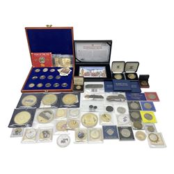Mostly commemorative and fantasy coinage