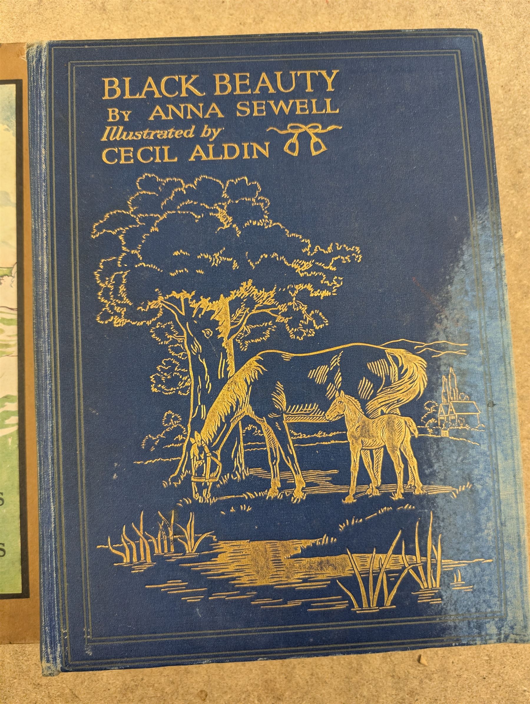 1930s Anna (Sewell): Black Beauty, pub. for Boots by Jarrolds, Publishers, London Ltd., c.1930, Uncle Remus Stories Retold by Jane Shaw pub. Collins London and Pug Peter and other stories for boys and girls