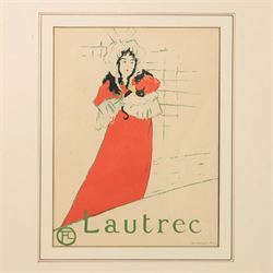 After Henri de Toulouse-Lautrec (French 1864-1901): 'Henri de Toulouse-Lautrec 1864-1901' by Maurice Joyant front cover illustration, coloured lithograph unsigned 25cm x 19cm
Notes: Joyant's landmark biography was published 1926-27. The woman in the picture is Irish singer May Belfort.