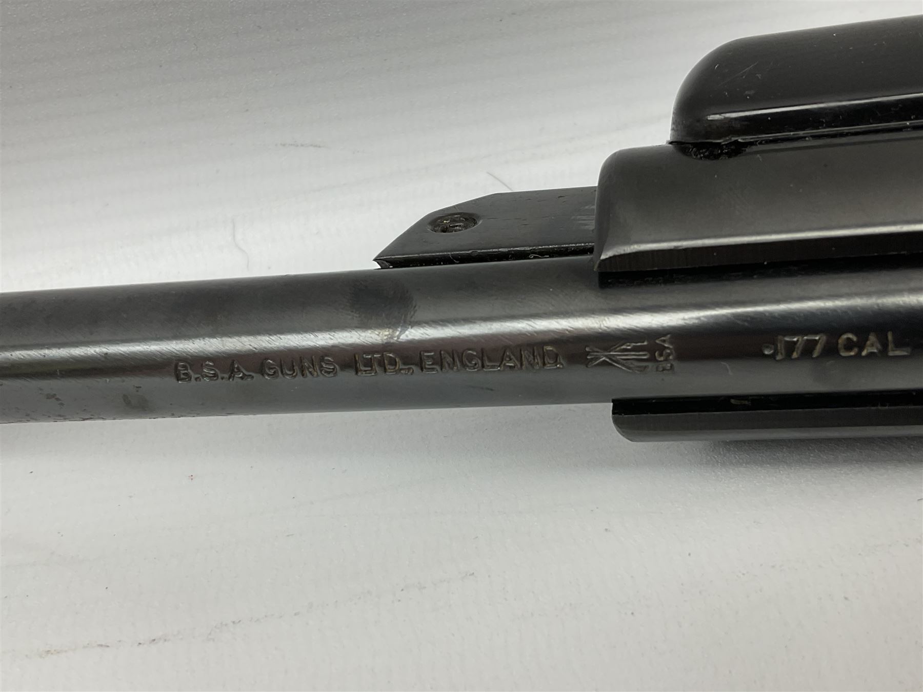 BSA Scorpion .177 air pistol, serial no.PA30079, L40cm