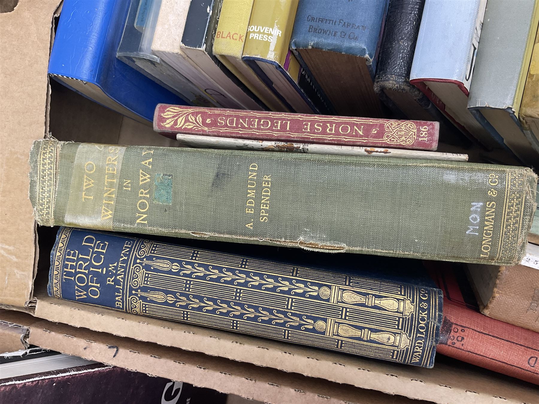 Spender A. Edmond: Two Winters in Norway. 1902; Strabolgi Lord: Narvik and After; and over forty further books and booklets on Norway and Denmark