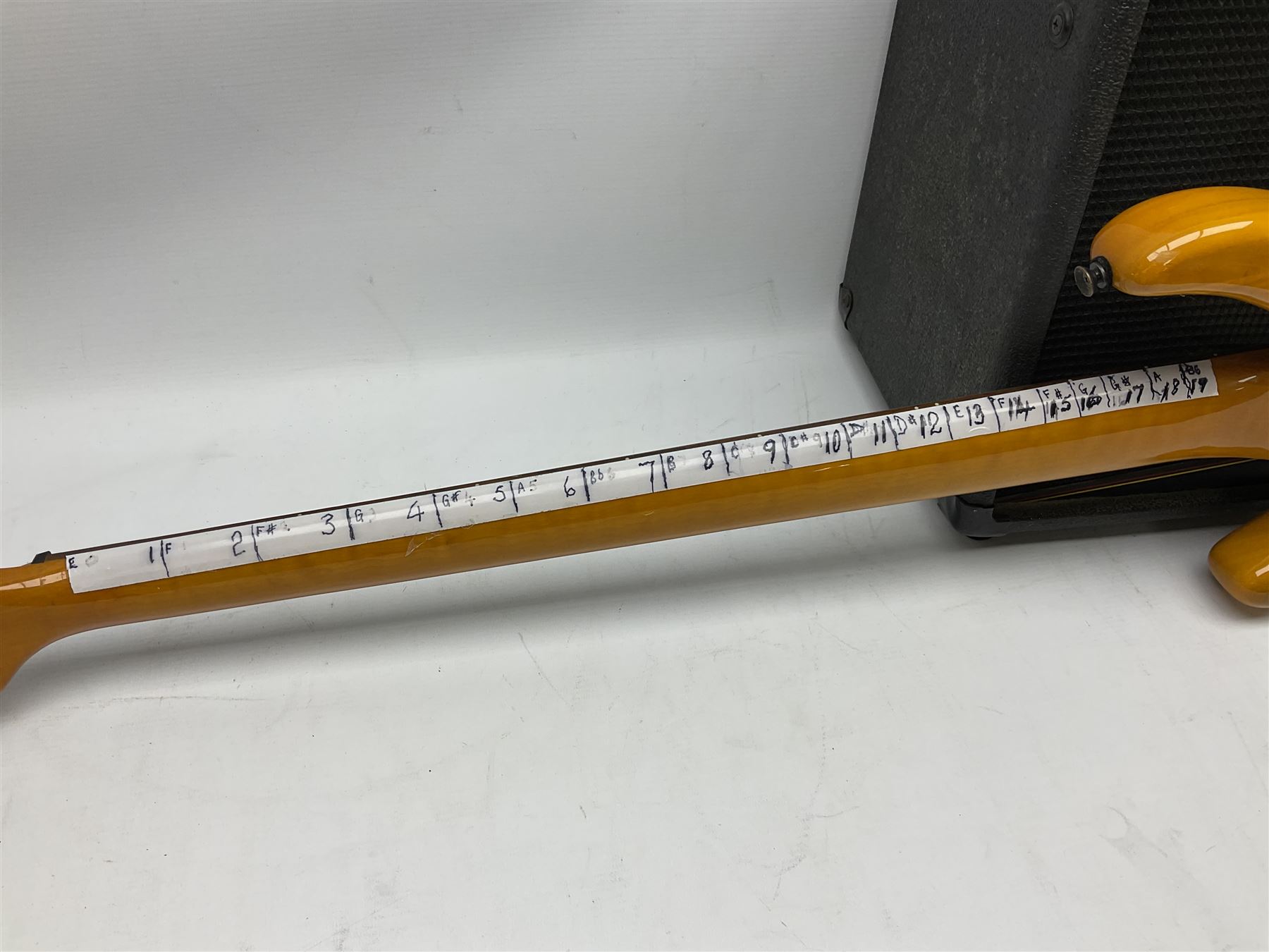 Tanglewood Rebel four-string electric bass guitar L111cm; with Gorilla GB-30 amplifier, serial no.0006529 (2)