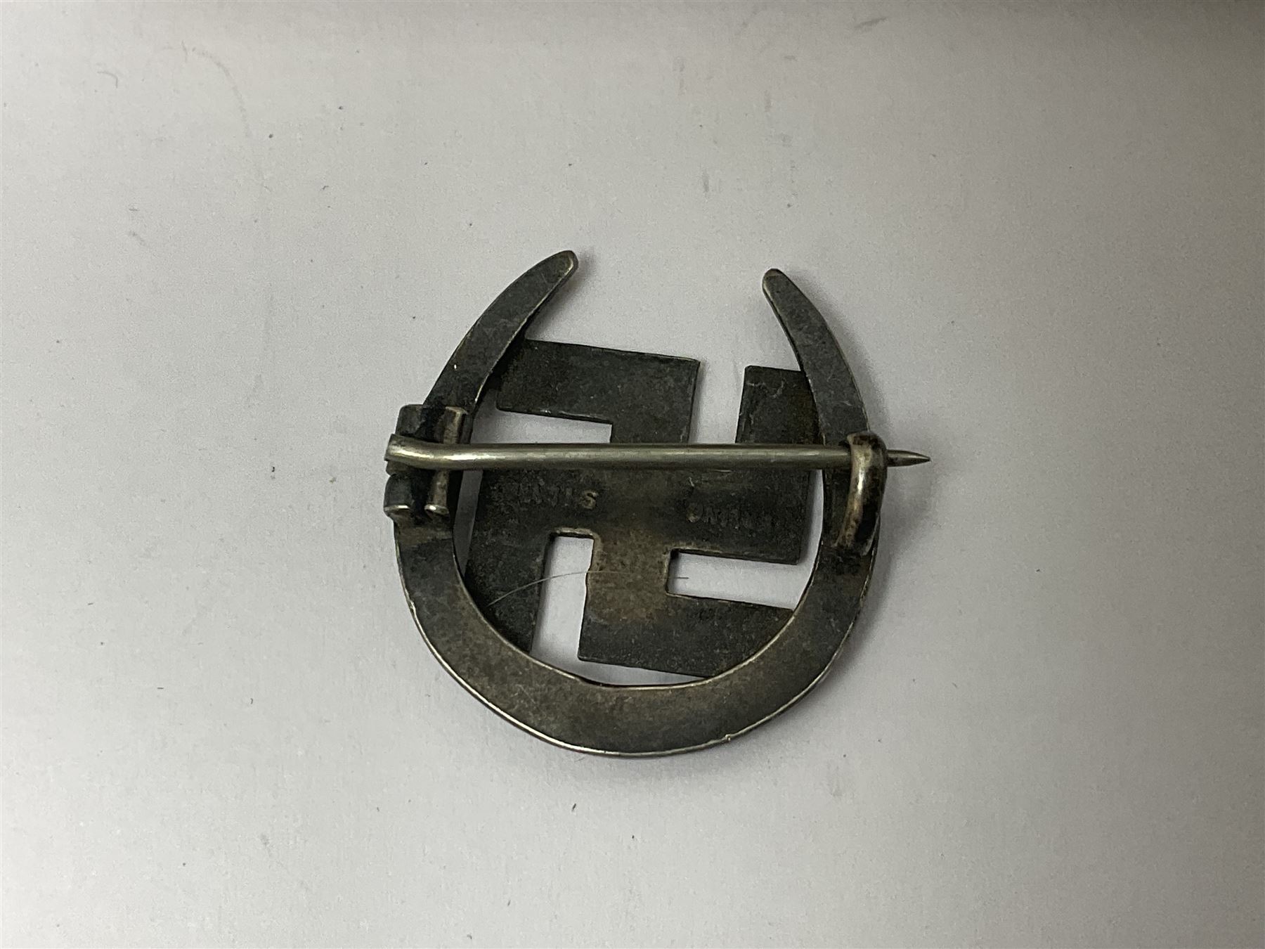 WWII group of three medals comprising 1939-45 War Medal and Italy and Africa Stars in issue box; dog tags for 282894 W. Wilkinson with framed photograph in uniform; and small quantity of cloth and metal badges including RAOC cap badge