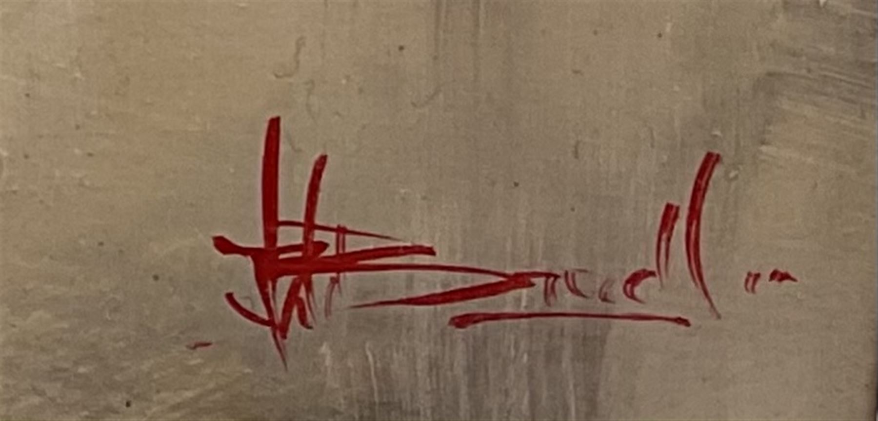 John Bredl (Australian Contemporary): 'Mornington Peninsular near Melbourne', oil on panel signed 32cm x 22cm