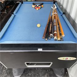 Supreme Winner, slate bed pool table, six foot, with cues and accessories - THIS LOT IS TO BE COLLECTED BY APPOINTMENT FROM DUGGLEBY STORAGE, GREAT HILL, EASTFIELD, SCARBOROUGH, YO11 3TX