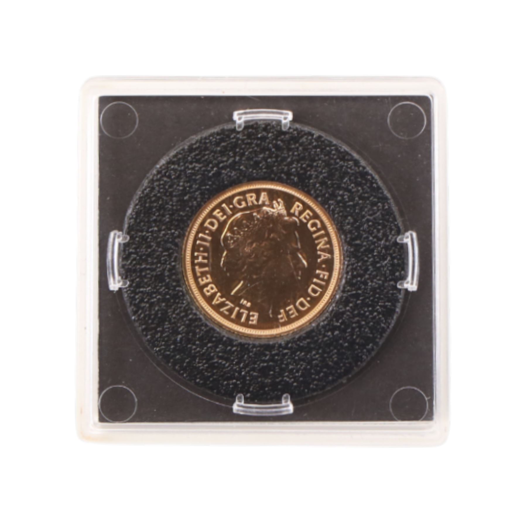 Queen Elizabeth II 2015 gold full sovereign coin