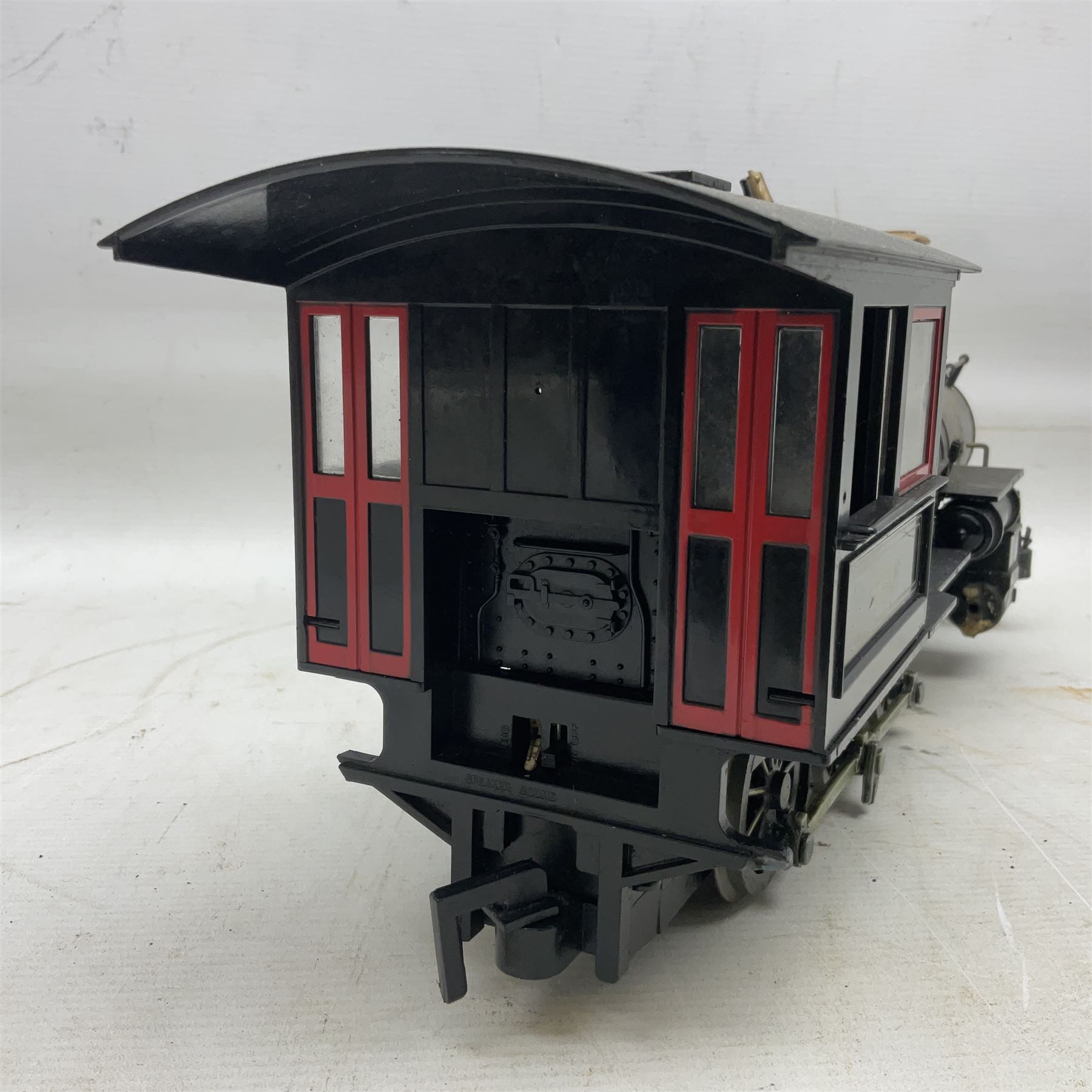 Bachmann G scale, gauge 1 2-4-2 steam locomotive, no F1101 'Old Timer ', together with a similar Bachmann 0-4-0 steam locomotive, both unboxed 