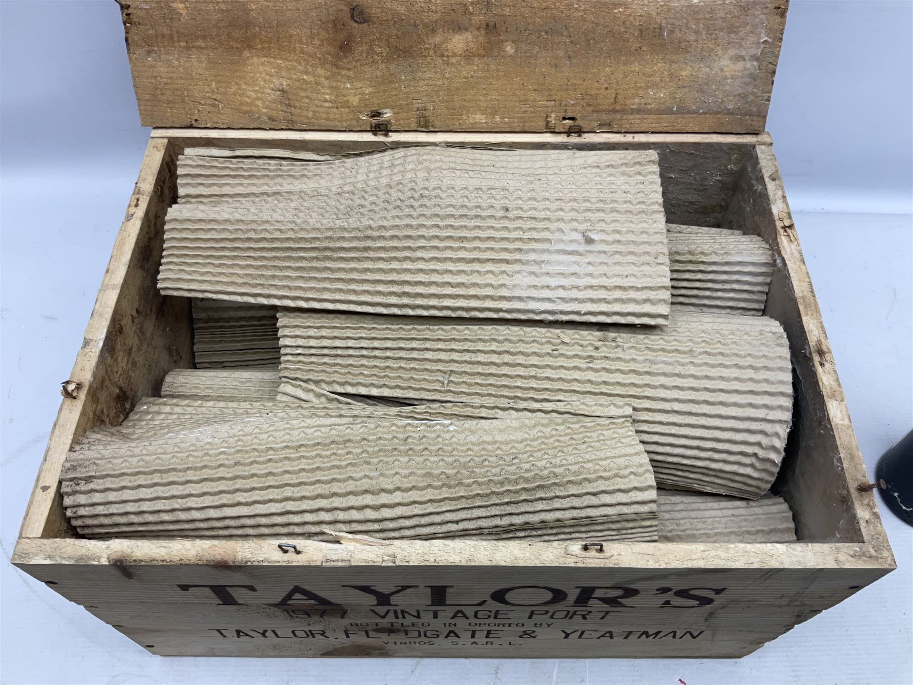 Taylor's, 1977, vintage port, 75cl, 21% vol, twelve bottles, cased 