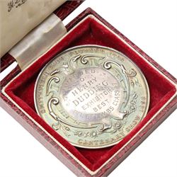 Smithfield Club Centenary Show silver plated medal 1898