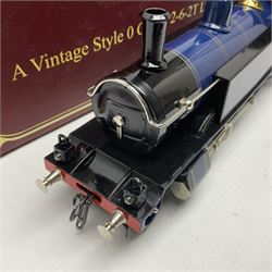 Darstaed '0' gauge - SDJR 2-6-2 tank locomotive No.26 in blue/black; boxed with original packaging and invoice dated 04/02/2017.