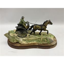Border Fine Arts 'The Country Doctor', model No. JH63 by Ray Ayres, limited edition 888/1250, on wood base, H20cm (a.f)