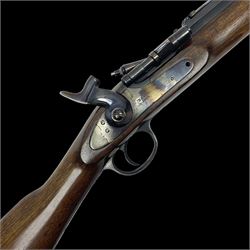 BSA & Co .577 Snider action rifle dated 1868, in re-finished condition, the 76cm (30