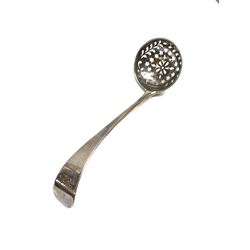 Late 19th/early 20th century composite canteen of silver flatware, contained within an early 20th century mahogany serpentine fronted case with twin drop carry handles, and hinged cover with boxwood stringing and central inlaid shell motif, above a single drawer with twin ring handles and Wellington style locking system, the cover and drawer opening to reveal plaque for Spink & Sons Ltd London, and fitted interior containing ivory handled knives, ivory handled carving set, and silver Hanoverian and Old English pattern cutlery, each with engraved monogram to terminal, hallmarked London, makers Spink & Son (John Marshall Spink), Goldsmiths & Silversmiths Co, and Chawner & Co (George William Adams), various dates ranging 1880-1923, gross weighable silver 92.59 ozt (2880 grams)