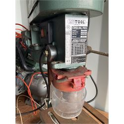 Tools, to include: Nutool pillar drill, Draper wood lathe, Hilka 6