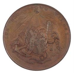 Commemorative bronze medallion, 'Victory
