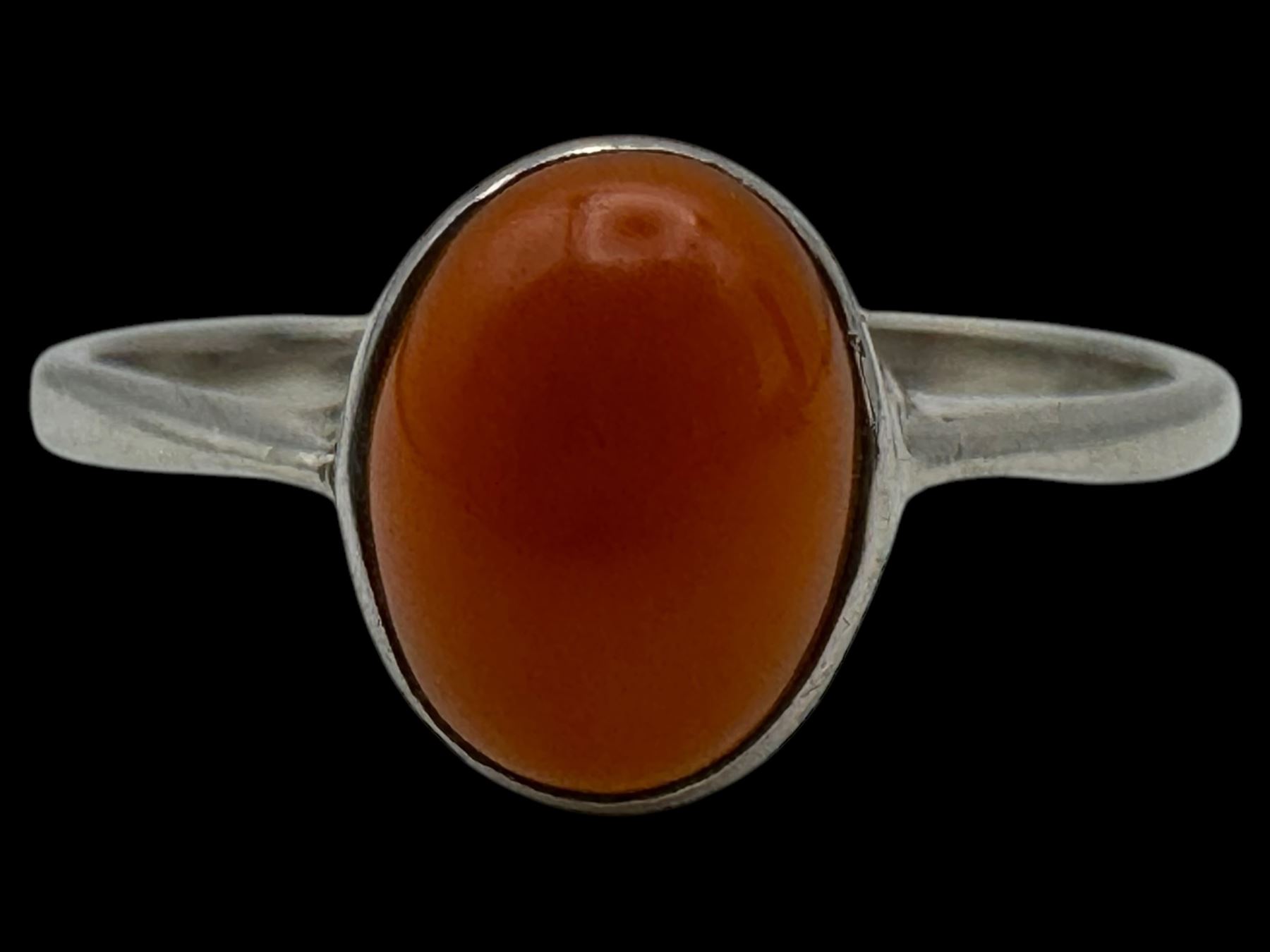 Pair of 9ct gold faux pearl screw back earrings, silver jewellery including brooch, ring and horseshoe charm and a collection of gemstone bead necklaces, two with 9ct gold clasps