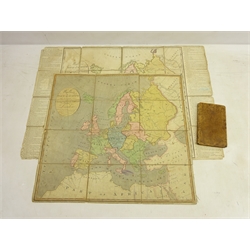  'Wallis's Tour of Europe, A New Geographical Pastime', folding linen backed game with directions, pub London 1794, another without directions, pub 1811, and 'An Epitome of Geography, designed as a Companion to a Geographical Game invented by the Abbe Gaultier, pub 1831 (3)  