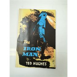 Ted Hughes, The Iron Man, singed with presentation inscription, together with Charles Causley, As I went Down Zig Zag, signed with presentation inscription (2)
