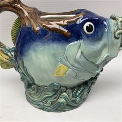 Minton Archive collection fish teapot, limited edition 118/2500, with certificate and original box 