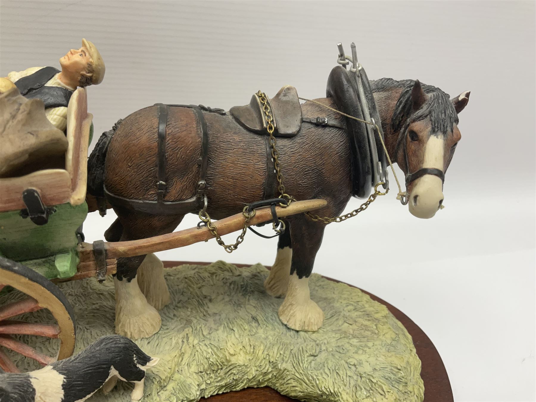 Collection of Border Fine Arts figures, comprising limited edition Supplementary Feeding 943/1750, On The Hill B0877, Run Rabbit Run JH42, James Herriott Studio Collection Venturing Out A22942 and Barn Owlets A25053, two with certificates (6)