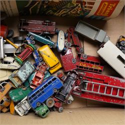 Corgi - Major Toys Simon Snorkel Fire Engine no. 1127, 'Holmes Wrecker' Recovery Vehicle with Ford Tilt Cab no. 1142, 'E' Type Jaguar Competition Model no. 312, all boxed; together with a quantity of other loose die-cast vehicles 