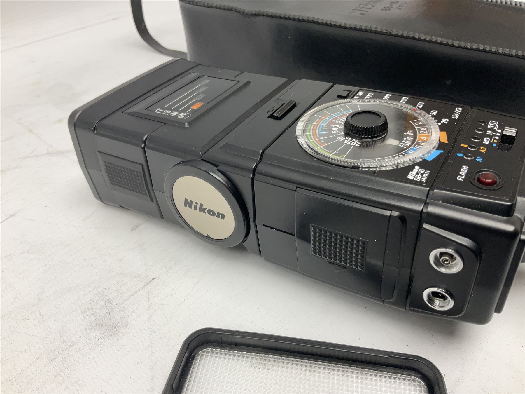 Nikon F3 SLR camera, serial number 1583609; Nikon 50mm 11.8 lens