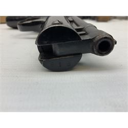 Webley Hurricane .22 air pistol with over lever action and thumb safety L27cm; Webley Premier .22 air pistol with over lever action No.816; part Diana model 2 air pistol; and quantity of .22 pellets in three tins