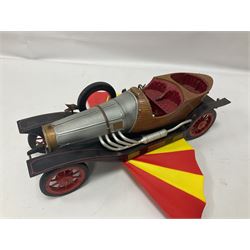 Collection of Chitty Chitty Bang Bang figures and model cars both loose and boxed, to include ‘Truly Scrumptious and Jeremy’ blister pack signed by Adrian Hall
