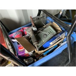 Air presser equipment and other items to include, air power tools, face masks, paint sprayers etc. - THIS LOT IS TO BE COLLECTED BY APPOINTMENT FROM DUGGLEBY STORAGE, GREAT HILL, EASTFIELD, SCARBOROUGH, YO11 3TX