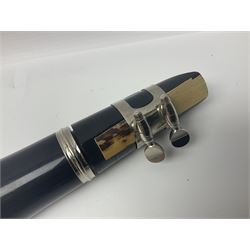 Yamaha 26II five-piece clarinet, serial no.027761; in fitted case with accessories