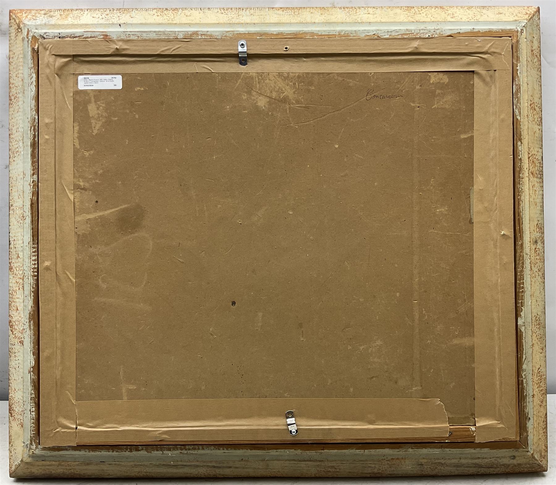 Élisée Maclet (French 1881-1962): Fishing Boats in 'Concarneau' Harbour, oil on board signed 45cm x 54cm