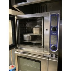 Bonnet Precijet FastPad commercial stainless steel double cooker, 3 phase- LOT SUBJECT TO VAT ON THE HAMMER PRICE - To be collected by appointment from The Ambassador Hotel, 36-38 Esplanade, Scarborough YO11 2AY. ALL GOODS MUST BE REMOVED BY WEDNESDAY 15TH JUNE.