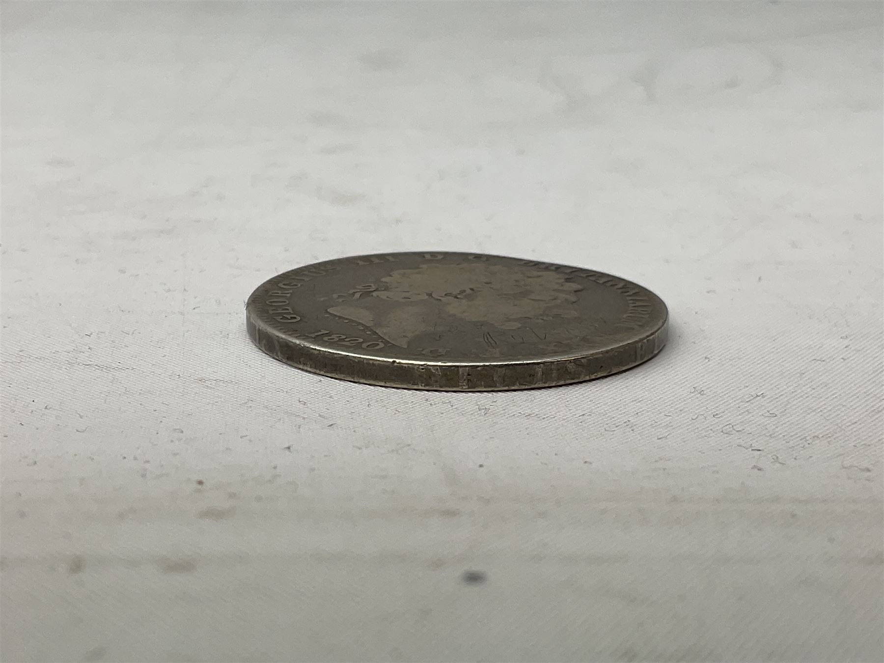 King George III 1820 crown coin