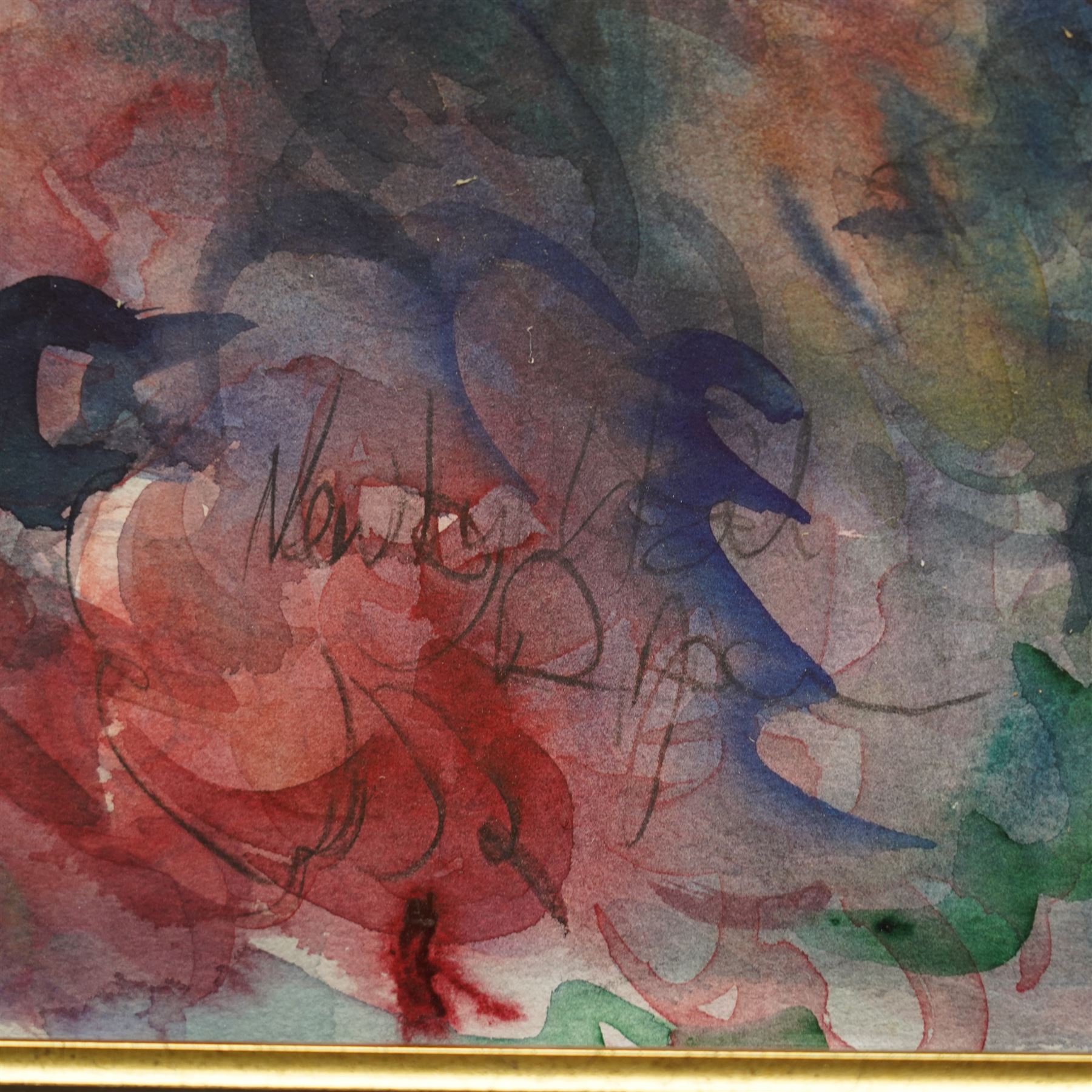 Harold Wharfe (Yorkshire 20th century): 'Newby Hall', watercolour signed and titled 50cm x 69cm