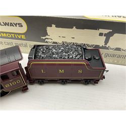 Wrenn '00' gauge - Class 6P (Royal Scot) 4-6-0 locomotive 'Royal Scot' No.6100 in LMS Maroon; smoke deflectors present but not fitted; boxed with instructions.