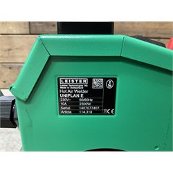 Leister Unifloor E 240V 2300W Hot air welder / floor or fabric welding machine, cased in excellent condition