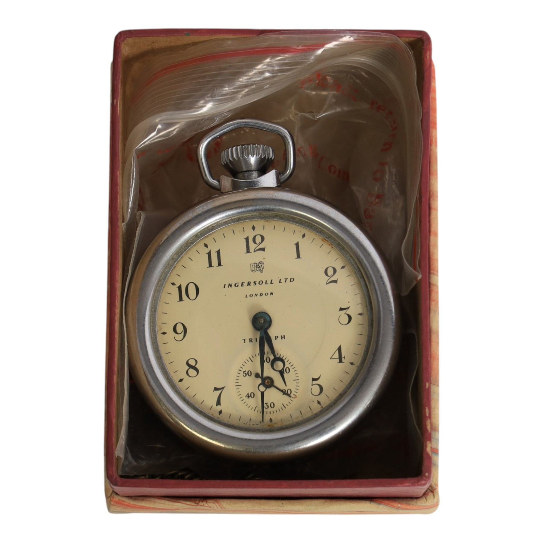 Four pocket watches, comprising two Westclox Pocket Ben examples, gold plated Limit example and an Ingersoll Triumph example