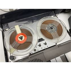 Uher 4100 Report-V professional tape recorder, with case, together with Uher 4000 Report professional tape recorder 