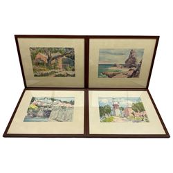 Adolph Treidler (American 1886-1981): Set of four colour prints 20cm x 29cm (4)