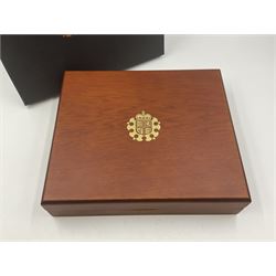 The Royal Mint United Kingdom 2008 executive proof coin set, boxed with certificate