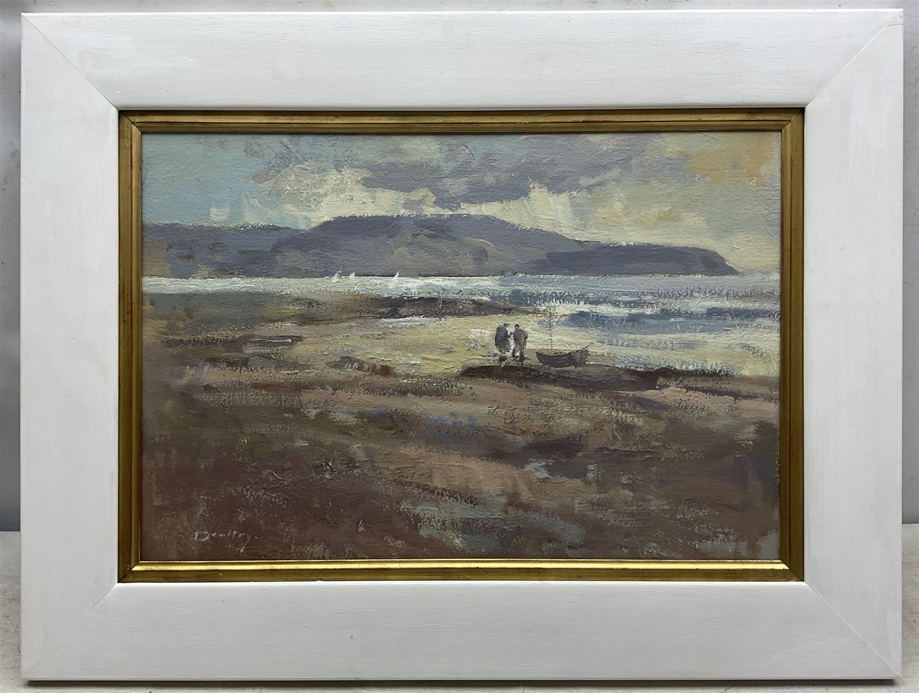 William B Dealtry (British 1915-2007): 'The Highlands - Ardnamurchan', oil on board signed, titled and dated 1998 verso 31cm x 47cm 
Provenance: direct from the family of the artist.