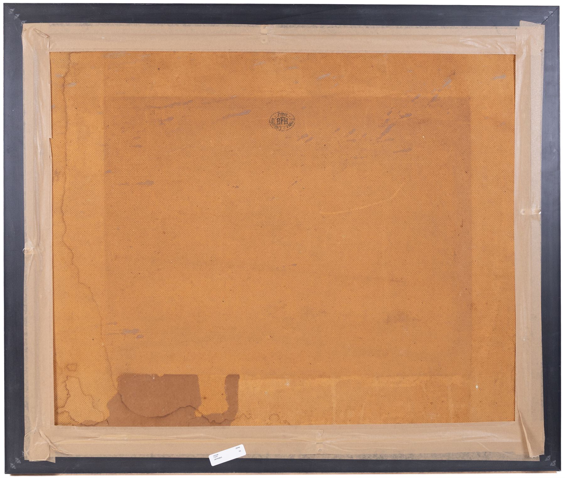 Émile Charlet (Belgian 1851-1910): Setter at the Riverside, oil on canvas laid on to board signed 59cm x 72cm